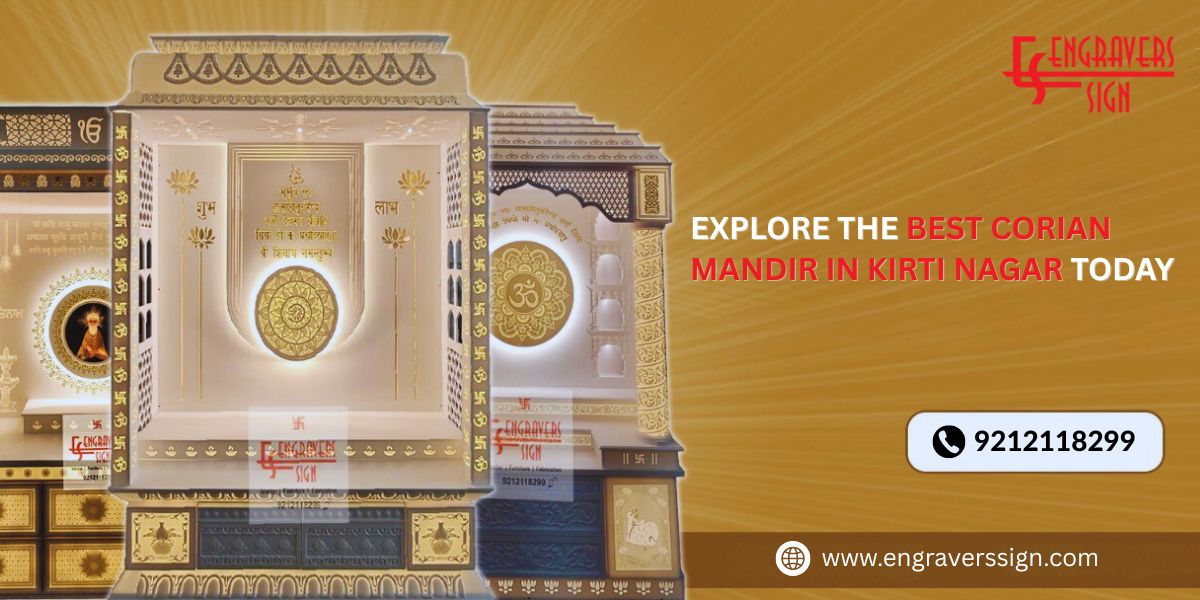 Explore the Best Corian Mandir in Kirti Nagar Today.