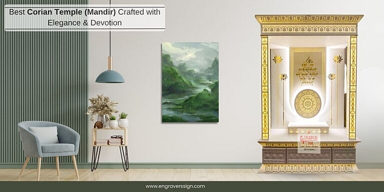 Best Corian Temple (Mandir) Crafted with Elegance & Devotion