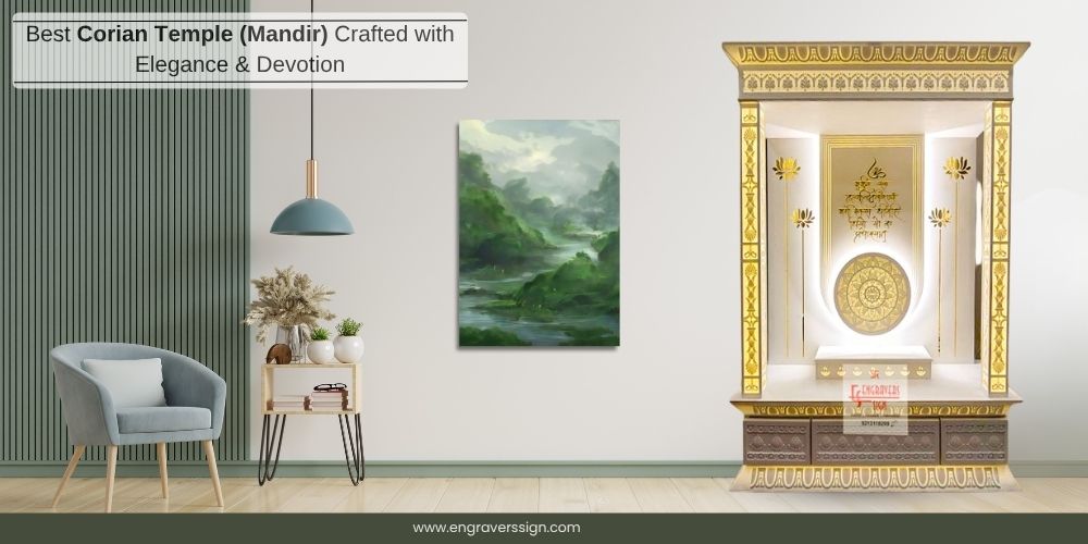 Best Corian Temple (Mandir) Crafted with Elegance & Devotion